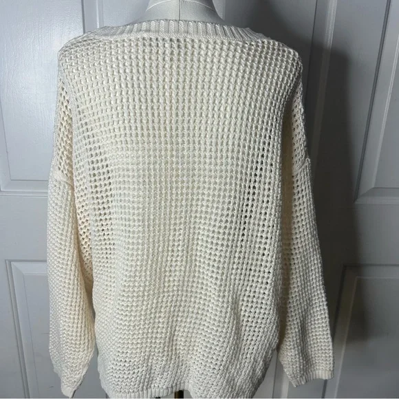 TWRHLL by Christie Brinkley American flag Mesh Sweater (size 1X) - Picture 5 of 7